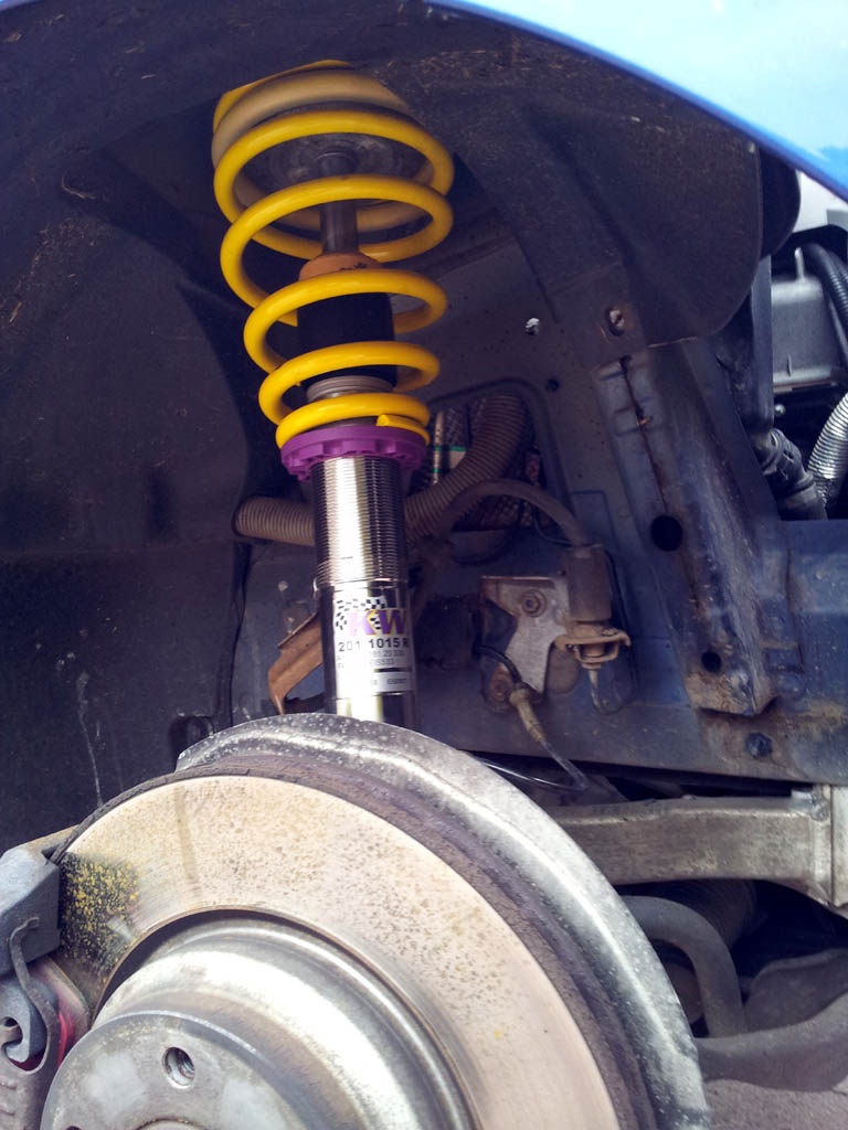 KW Street Comfort Coilover Kit - 2014-2018 Mercedes-Benz CLA 2ED main image 1
