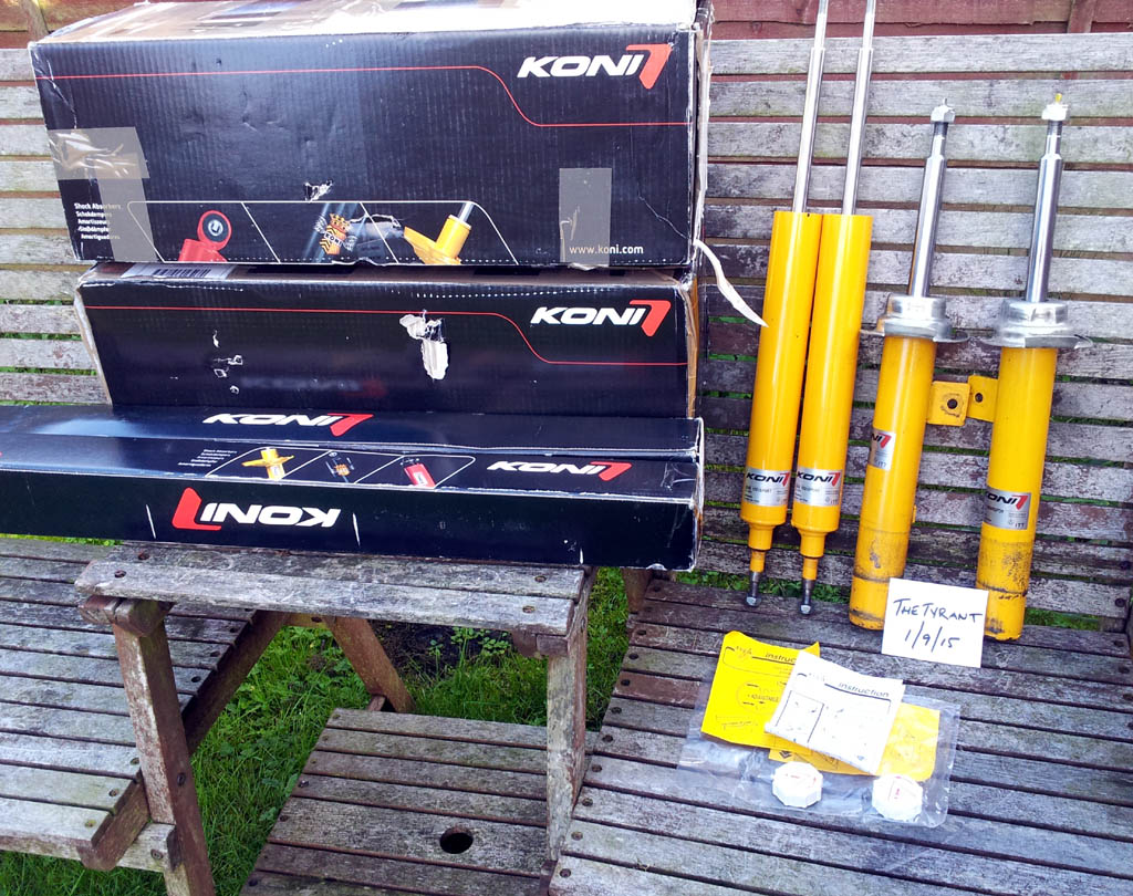 SOLD Koni Sport (adjustable) damper kit E8x models Baby BMW Forum