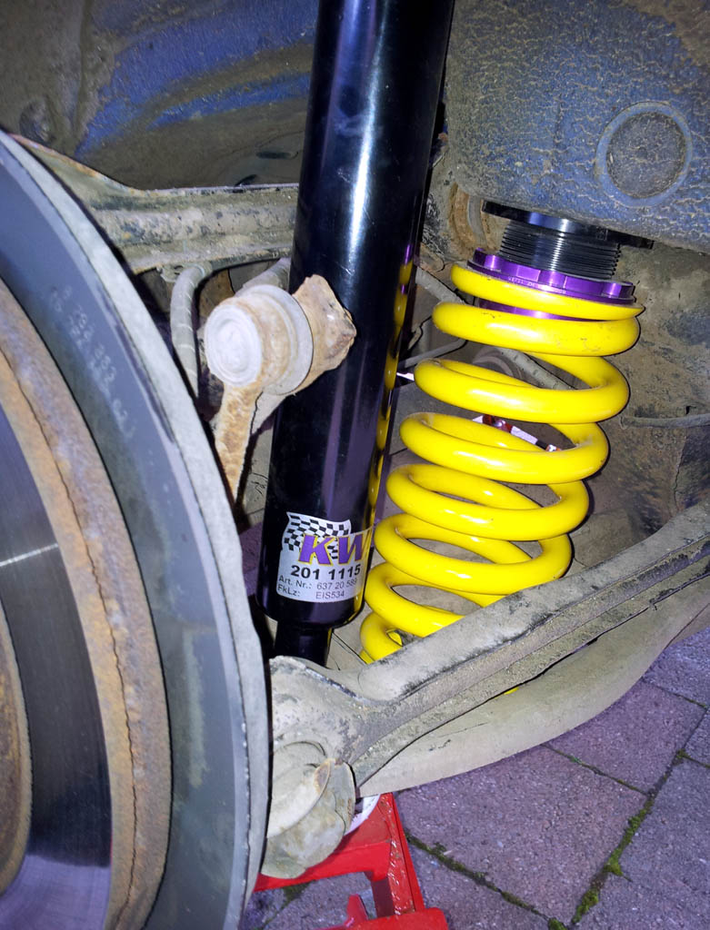 KW Street Comfort Coilover Kit - 2014-2018 Mercedes-Benz CLA 2ED main image 0