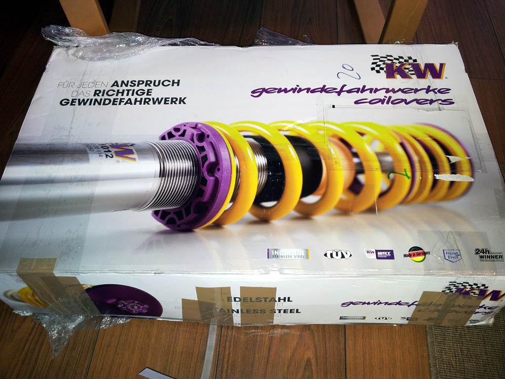 KW Street Comfort Coilover Kit - 2014-2018 Mercedes-Benz CLA 2ED